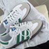 Branded Samba White Green Sneakers