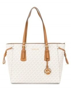 Michael_kors_voyager jet set print tote bag with dust bag 424