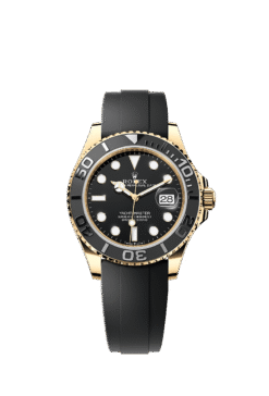 ROLEX YACHT MASTER OYSTER FLEX (GOLD BLACK)