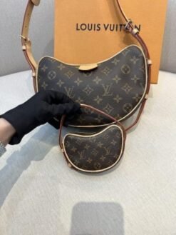 Louis Vuitton Croissant praise pea old flower one-shoulder crossbody bag Combo1756