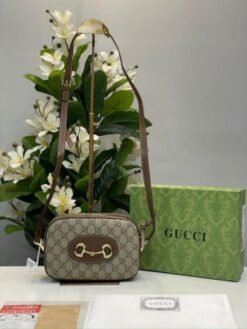 Gucci horsebit camera bag 1136