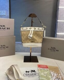 COACH Mini Dempsey Drawstring Bucket Bag1435