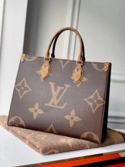 Louis Vuitton LV On The Go  Monogram Leather Tote Bag 475